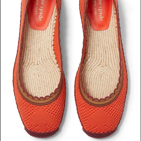 Kate Spade Knottingham Scallop Espadrille Flats - Picture 12 of 13